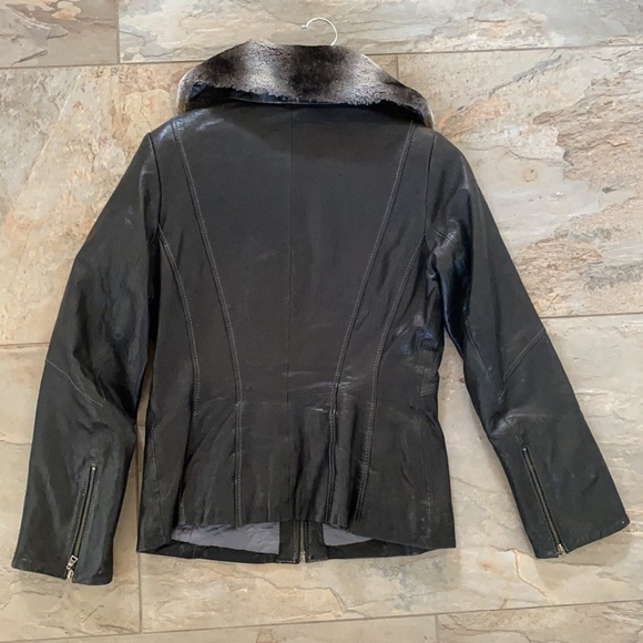 Danier iItalian leather jacket - Picture 2 of 9